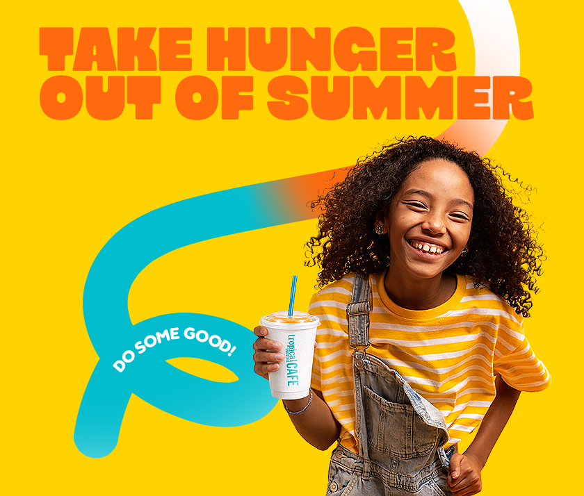 Take hunger out of summer. Do some good.